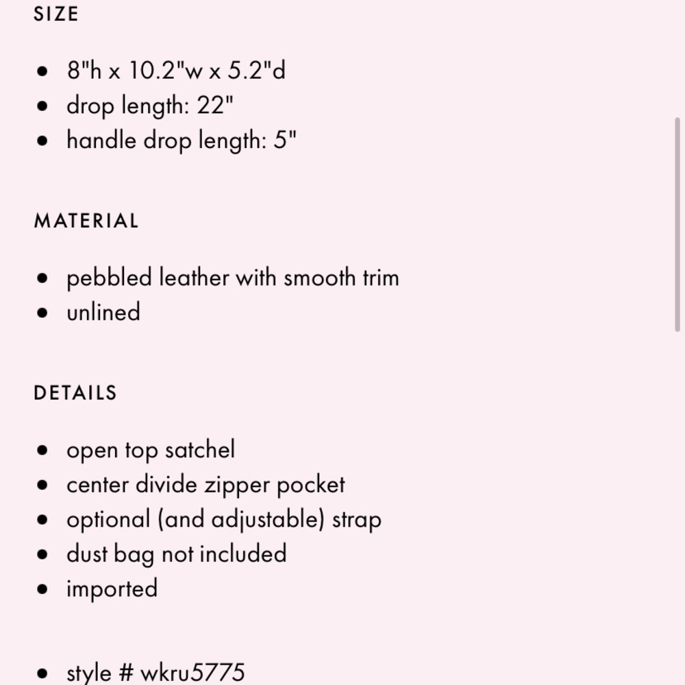 Kate Spade Small Tote - Picture 5 of 5
